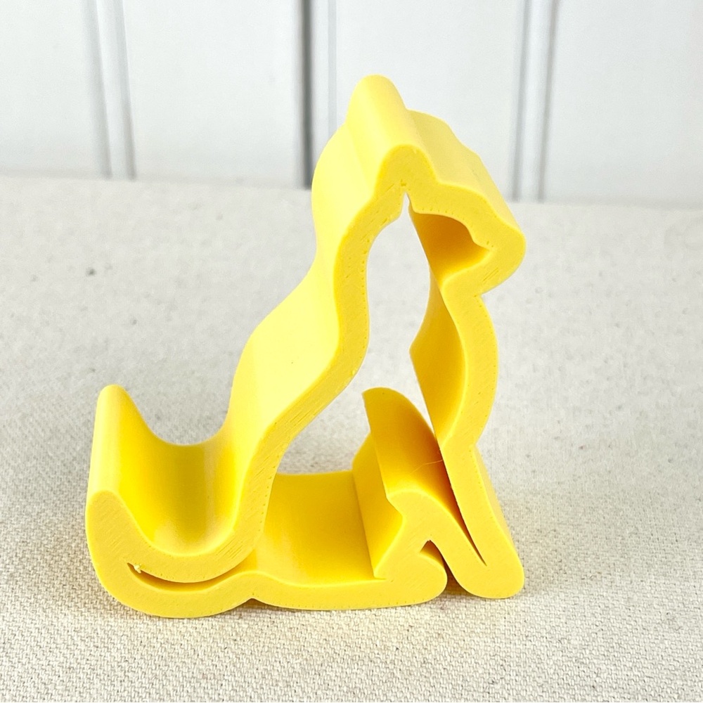 Cat Phone Stand, Kitty Phone Holder, Smartphone Holder - Picture 5 of 12